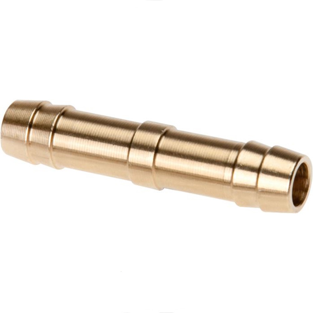 Conector de manguera - latón - para mangueras de 4 a 25 mm de diámetro.