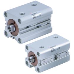 SMC Kompakt hydraulcylinder CHDKGB - Dubbelverkande - Basutf&ouml;rande - med magnet - Standardkolvst&aring;ng med inv&auml;ndig g&auml;nga