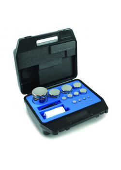 Painosarja E 2 - 7 testipainoa - 1 g - 100 g - kiillotettu ruostumaton teräs