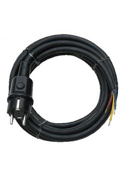 Tilkoblingskabel - for elektrisk distribusjon - 3 m kabel - Gummi