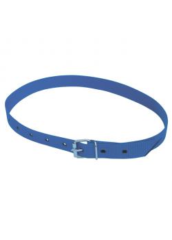 Cinta de señalización - 120 a 135 cm - con hebilla enrollable - azul