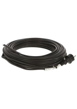 Cable calefactor antihielo para canalones y tuberías - con termostato - de 5 a 50 m - de 100 a 1000 W