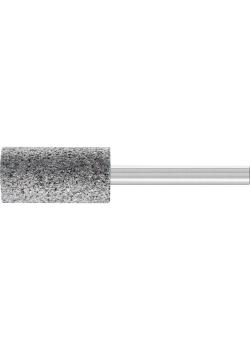 Muelas con mango PFERD - Forma cilíndrica - Canto de fundición - Tamaño de grano 24 y 30 - ø exterior 16 a 40 mm - ø mango 6 mm - Precio por unidad de embalaje