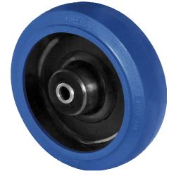 CASCOO Elastik-Rad - Serie R4F1 - f&uuml;r Transportger&auml;terollen - Rad-&Oslash; 80 bis 200 mm - Tragkraft 130 bis 350 kg - Preis per St&uuml;ck