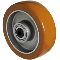 CASCOO Polyurethanrad - Serie AAU5 - f&uuml;r Transportger&auml;terollen - Rad-&Oslash; 125 mm - Tragkraft 300 kg - Preis per St&uuml;ck