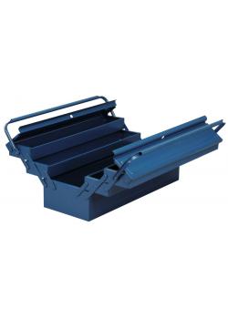 Gereedschapskist McPlus metaal 5/57 - met 6 vakken - buitenafmetingen (B x D x H) 560 x 220 x 230 mm