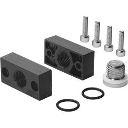 FESTO - Liitäntälevysarja LRBAS - paineensäätimille - MINI ja MIDI - G 1/4 - G 1/2 - Hinta per sarja