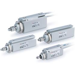 Miniatyrsylinder CDJP2B-D - dobbeltvirkende - standard stempelstang - basisversjon - pris per stykk