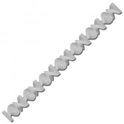Elemento di miscelazione statico POM bianco - Ø 8 mm - Elementi 12 - Lunghezza 95 mm - Prezzo per pezzo