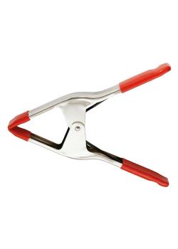 Fjærklemme XM - spenn 25 til 75 mm - fremspring 32 til 85 mm
