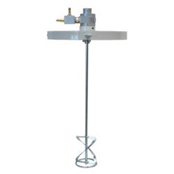 Agitateur pneumatique - acier inoxydable - avec couvercle pour seau de 25 l