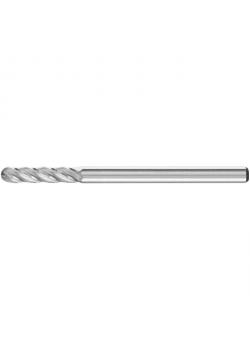 Freestift - PFERD - hardmetaal - schacht-Ø 3 mm - ronde vorm - voor aluminium