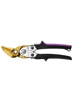 Cizalla ideal HSS-TiN - Longitud de corte 33 mm - Espesor de chapa 1,2 mm - Longitud total 260 mm