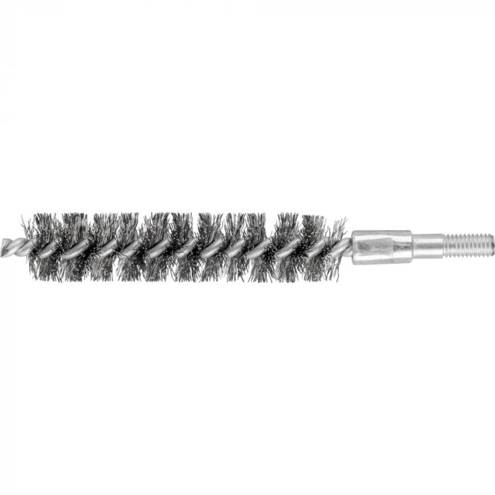 PFERD Innenbürste IBU - INOX - mit Gewinde M6 - Außen-ø 13 bis 20 mm - Besatzlänge 80 mm - Besatzmaterial-ø 0,20 mm - VE 10 Stück - Preis per VE