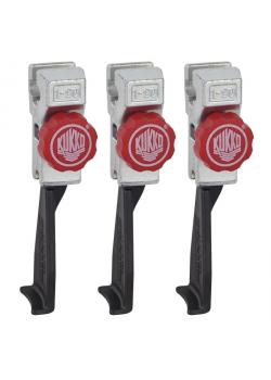 Trekhaak - model 3-303-S - 1 set van 3 stuks - smal, snel verstelbaar - KUKKO