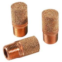 Silenciador AN-BC - Bronce sinterizado con rosca exterior - M3, M5 o R 1/8 - Precio por unidad
