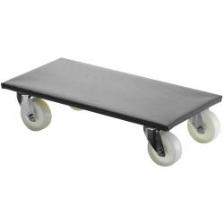 Universalvogn - gr&aring; - lasteevne op til 350 kg - platformst&oslash;rrelse 300x600 mm - pris pr. stk.
