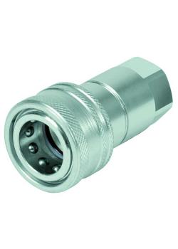 Steekkoppeling serie ST-ANV - Mof - Chroomstaal - DN 6 tot 25 - Binnendraad - PN tot 350 bar
