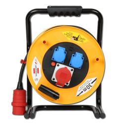 Bęben kablowy Brobusta - różne długości - 400V - IP44 - specjalna guma