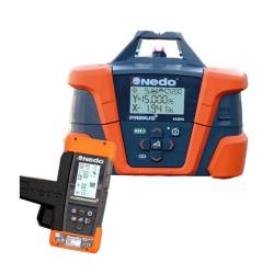 Nedo PRIMUS 3 - w pełni automatyczny laser dwuosiowy z pochyleniem - klasa lasera H2N 2, w zestawie Commander 3 - cena za sztukę