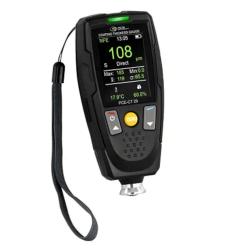 Appareil de mesure d'&eacute;paisseur de rev&ecirc;tement PCE-CT 29 - Plage de mesure de 0 &agrave; 2 000 &micro;m - Fonction de mesure SSPC - Micro-USB - Mesure de la temp&eacute;rature et de l'humidit&eacute;