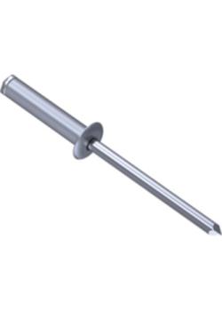 Blindnagler - minipakke - aluminium/stål - 5 x 12 mm - 10 stk per enhet - pris per enhet