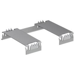 fischer Terragrif® jordingsklemme - rustfrit stål - 52 x 38 x 9 mm - pakke med 100 - pris pr.