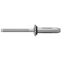 Remache ALG - Aluminio - con junta EPDM - 5,2 x 20 mm - PU 200 unidades - Precio por unidad de embalaje