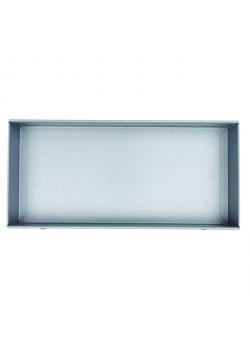 Vano portaoggetti - per fori con punzonatura a 4 fori - 100x320x90 mm