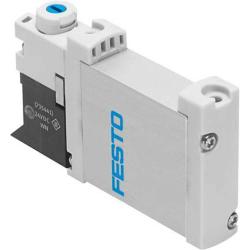 FESTO - Magneettiventtiili VUVG-B10A-F - 5/2-tieventtiili, monostabiili - ulkoinen ohjausilman syöttö - pneumaattinen/mekaaninen jousi - pohjalaattaventtiili M3, ilman sähköistä pohjalaattaa - hinta kappaleelta
