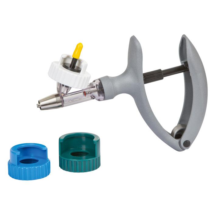 HSW ECO-MATIC® - avec kit d’adaptateur universel pour flacons de médicaments - contenu de 0.3 à 5.0 ml