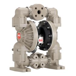 ARO Pro-Serie 1 1/2" - Druckluftmembranpumpe Kunststoff - Typ 6661T3-311-C - Medienber&uuml;hrte Geh&auml;useteile Polypropylen - F&ouml;rderdruck 8,3 bar - F&ouml;rdermenge max. 378 l/min