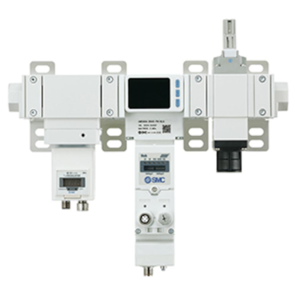 Sistema de gestión de aire AMSA, con regulador electroneumático, hasta 2000 l/min, diferentes versiones, precio por unidad