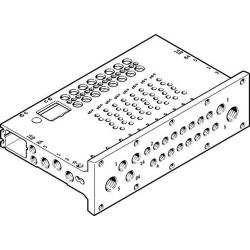 Festo valve terminal connection strip – Series VABM-L1-10HWS1-G18-x-GR – Grid size 10.5 mm – max. 24 valve positions – Price per piece