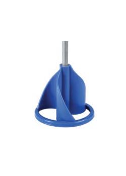 KR plastic stirring rings - KR 85 S TMX - galvanized - length 400 mm - Ø 85 mm - mixing volume - 5 to 15 kg