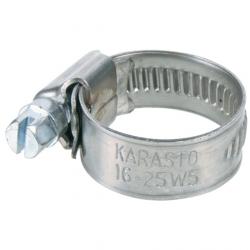 GEKA® - Abrazadera de manguera W5 - Acero inoxidable - Rango de sujeción de 12-16 mm a 90-110 mm - Anchura 12 mm - 1 pulgada - Precio por unidad