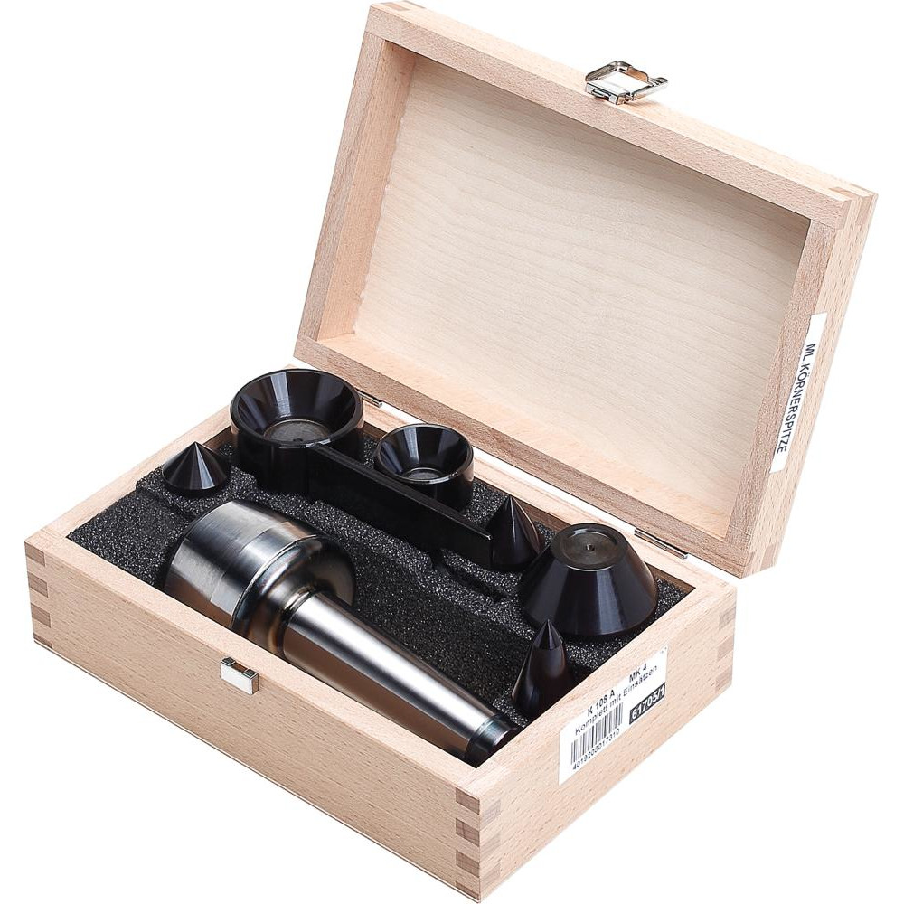 Pointe de pointeau rotative - 614-00 Flex - avec inserts et extracteur - tailles 102 &agrave; 110 - R&Ouml;HM