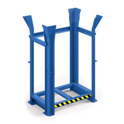 Pallriktarram - stål - typ RRG-10 - RAL 5010 - pris per styck