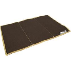 Flammehemmende matte - M&aring;l 330 x 500 mm - Varmebeskyttelse opptil 700 &deg;C - med og uten aluminiumsinnlegg - JUTEC&reg;