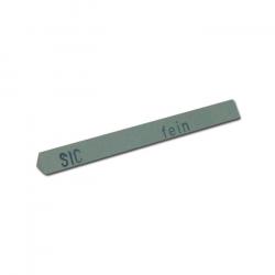 Siliciumcarbide slijpvijl, driehoekig, 6x100-16x150 mm