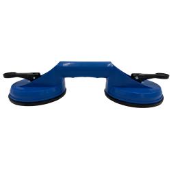 Sollevatore a doppia ventosa in plastica - Ø ventosa 115 mm - Capacità di carico 80 kg