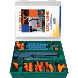 K&oslash;lerslange linie 1/4 "eller 1/2" - Flexi-Box - LOC-LINE &reg;