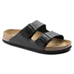 Birkenstock - Arizona SL Sandal med två remmar - Birko-Flor - Svart / Svart - Regular - Storlekar 35 till 48 - Pris per par