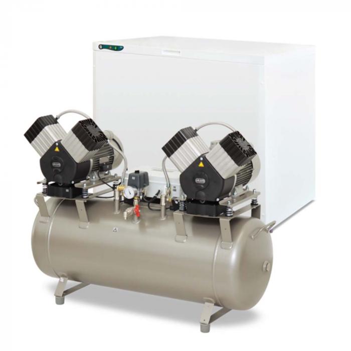 2-Zylinder-Kompressor - Motorleistung 2x 1,2 kW - Druckluftbehälter 110 l - verschiedene Ausführungen