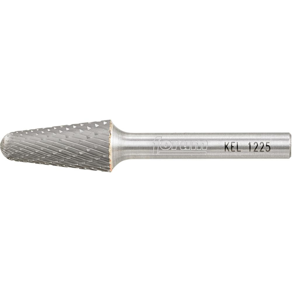 HM-Fr&auml;sstift KEL  - FORUM - Zahnung C - Rundkegelform - Schaft-&Oslash; 6 mm - Kopf-&Oslash; 10 bis 16 mm