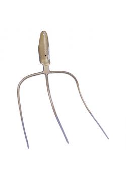 Strooivork - veren Ø 38 mm - breedte 30 cm  - hoogte 30 cm - zonder steel