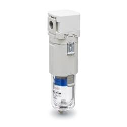 Submikrofilter AMD-D - Storlek 20 till 40 - Anslutning G 1/8" till 1/2" - Filterfinhet 0,01 μm - Olika versioner - Pris per styck