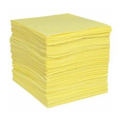 PIG® Essentials Pro chemische absorberende matten - polypropyleen - 38 x 48 cm - absorbeert 100 l/VE - VE 100 stuks - prijs per VE