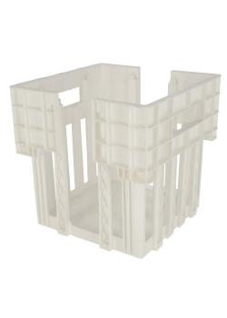 Support et empilement pour le rangement des œufs - plastique - blanc - jusqu'à 180 œufs