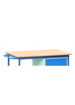 Encimera para carro de taller - tamaño 1150 x 750 mm